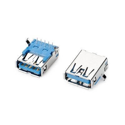 USB3.0 AF板上90度DIP彎腳