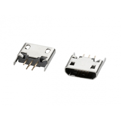 MICRO-5P-MICRO-5P 直插180度B型亮錫平口